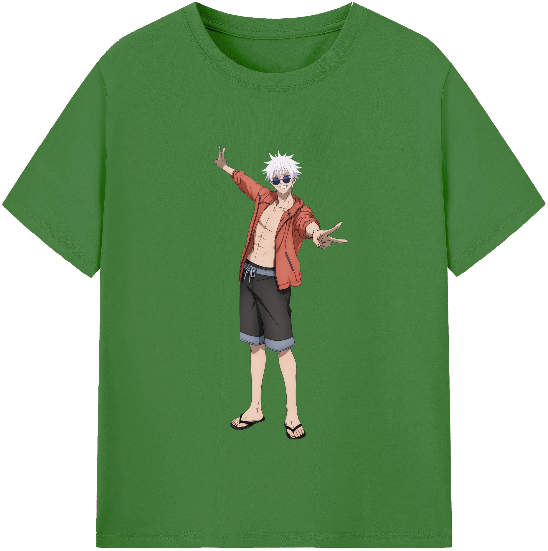 （画像用） 呪術廻戦 Jujutsu Kaisen レディースカジュアルプリントTシャツ（綿100％）